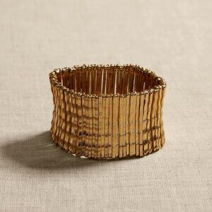 NWT Metal Gold-Tone Cuff Bracelet